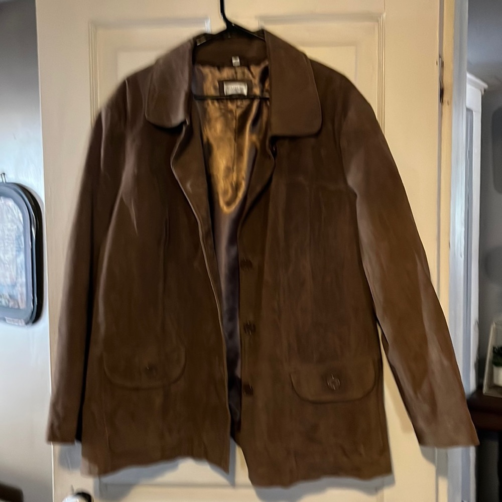 Damart Leather Coat